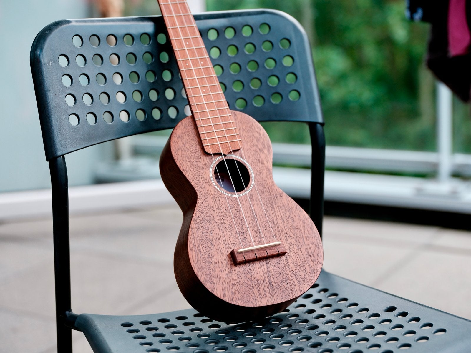 Martin Ukulele Soprano met gig bag. Zo goed als nieuw., Ophalen, Zo goed als nieuw, Overige typen, Met koffer