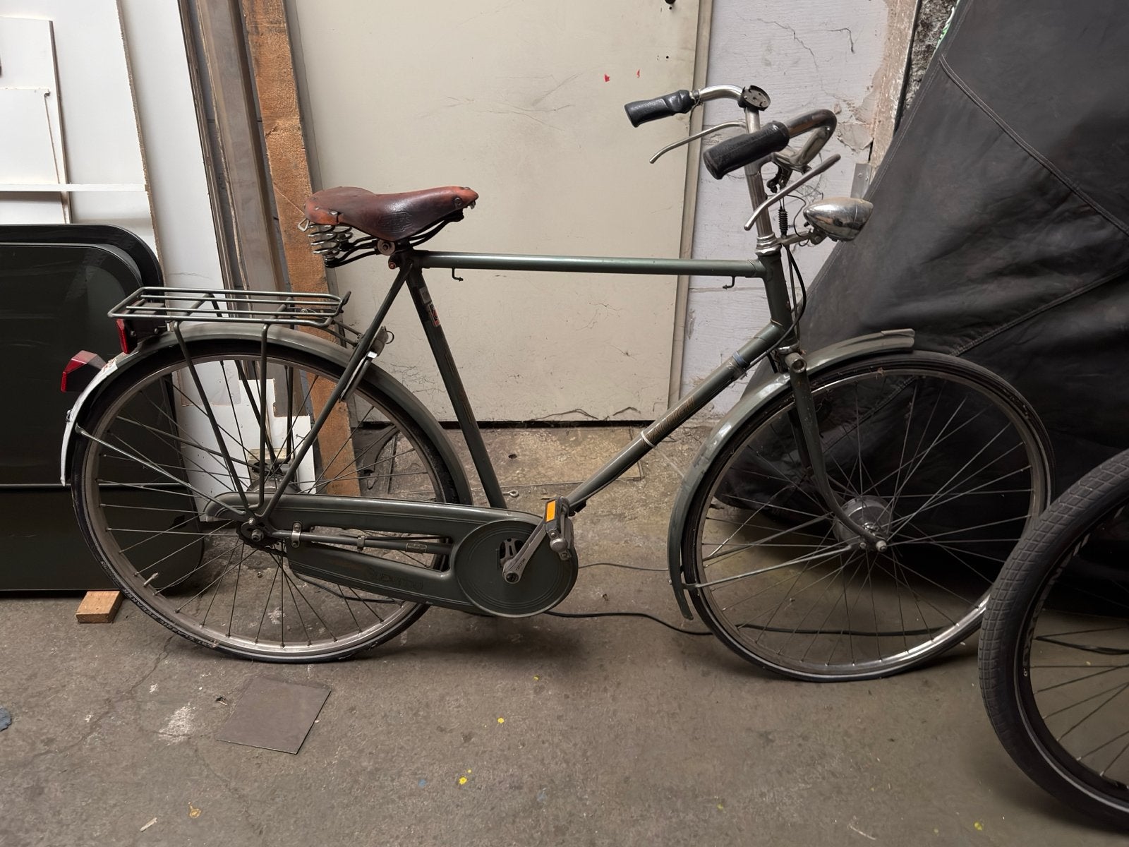 Raleigh Heren Fiets Jaren 70-80 - Vintage Stadsfiets, Gebruikt, Versnellingen, Trommelrem, Ophalen