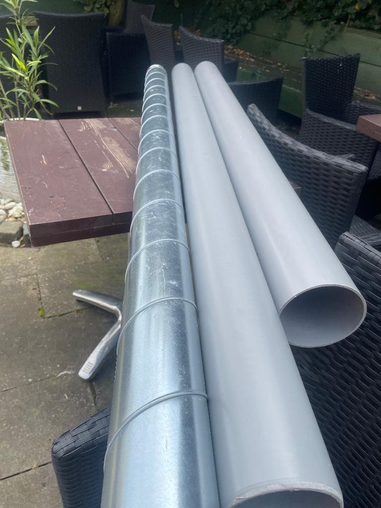pvc buis en spiro buis, Ophalen, Afvoer, Pvc, 2 tot 4 meter