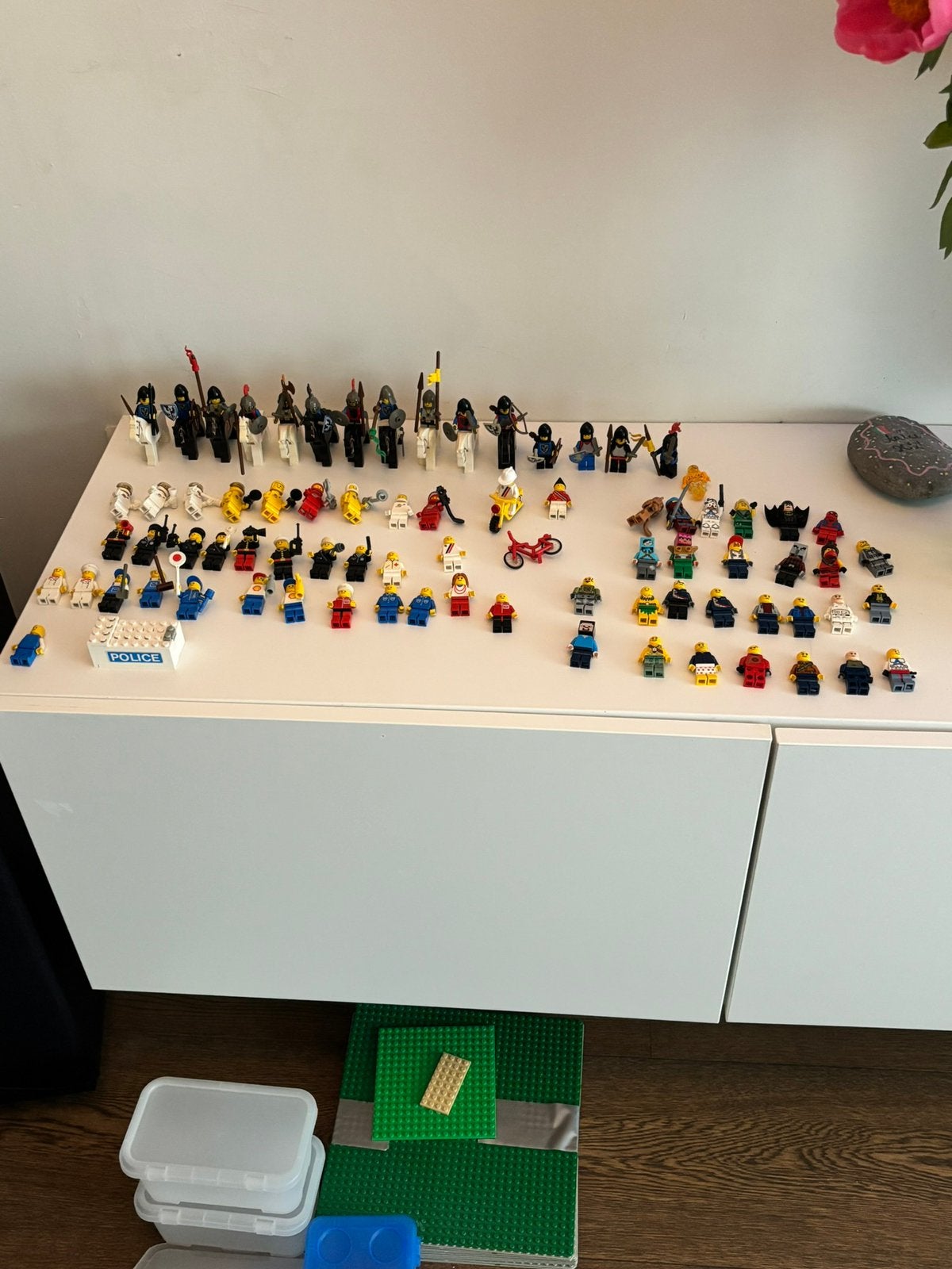 Lego verzameling aangeboden. Castle, Astronaut etc VINTAGE, Ophalen, Gebruikt, Lego