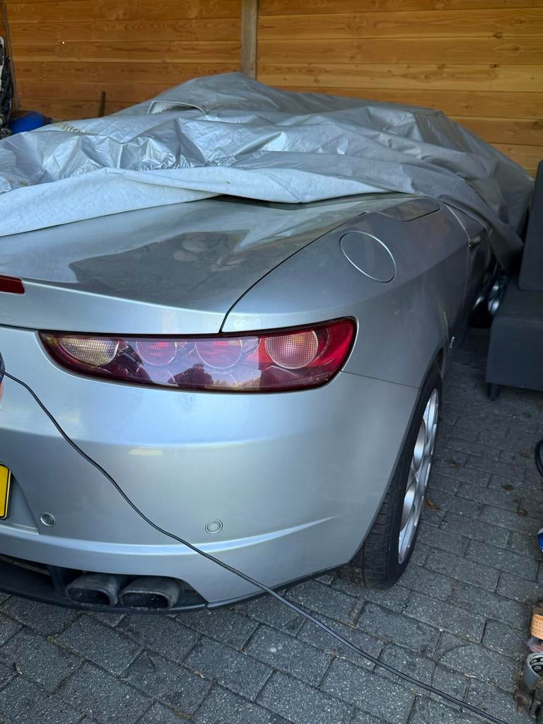 Alfa Romeo Spider 3.2 JTS Q4 2007 Grijs, Auto's, Alfa Romeo, Particulier, Spider, Benzine, G, Cabriolet, Handgeschakeld, Geïmporteerd
