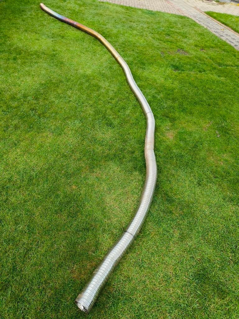 8.8m Rvs flexibel kachelpijp kanaal, Doe-het-zelf en Verbouw, Ophalen