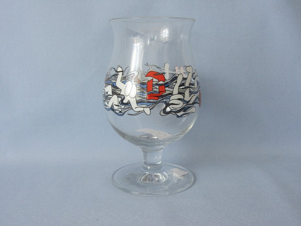 3 verschillende duvel glazen, Ophalen of Verzenden, Zo goed als nieuw, Glas of Glazen, Duvel