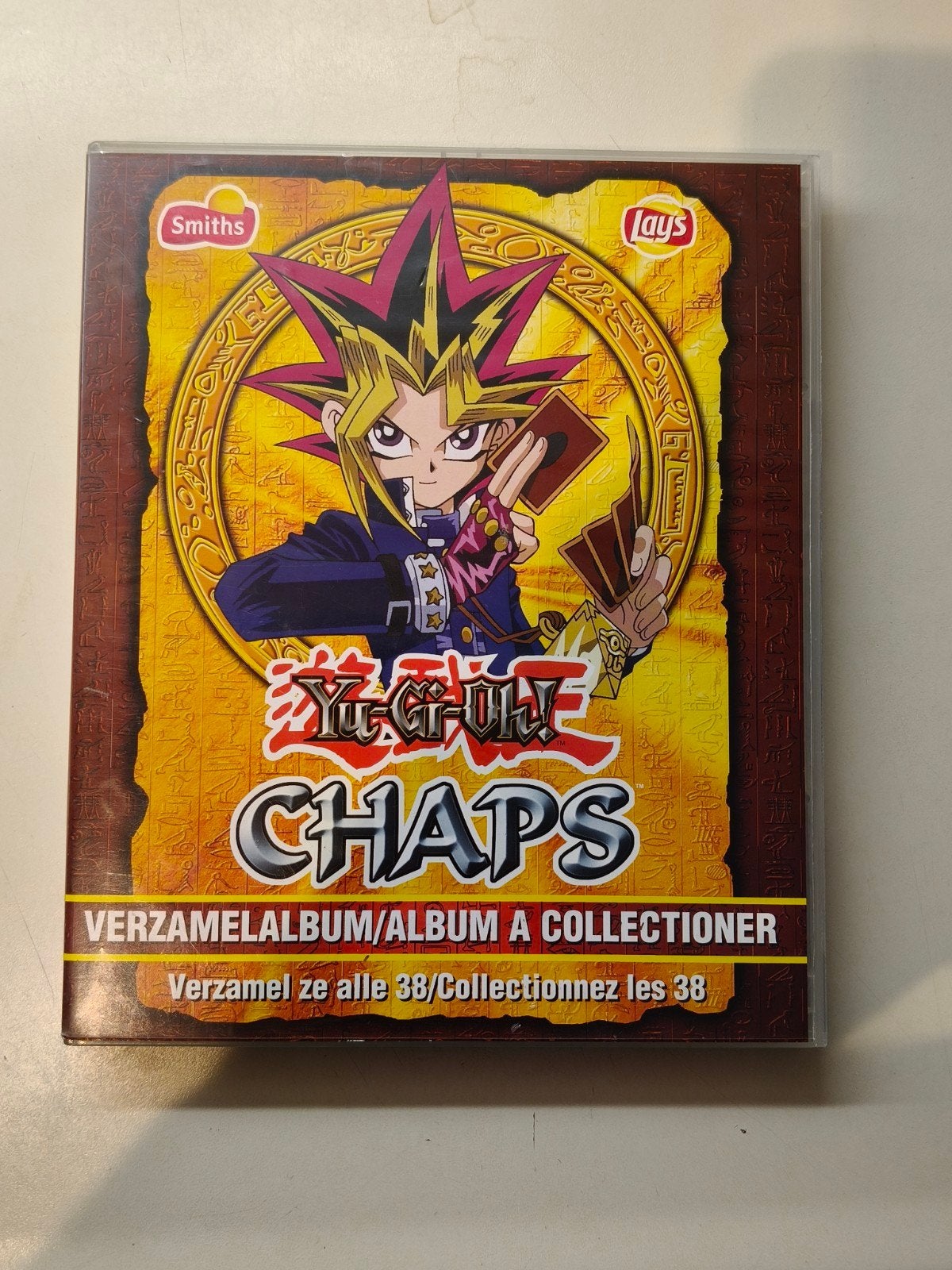 Yu-Gi-Oh! Chaps verzamelalbum compleet met 38 Chaps, Ophalen of Verzenden, Zo goed als nieuw