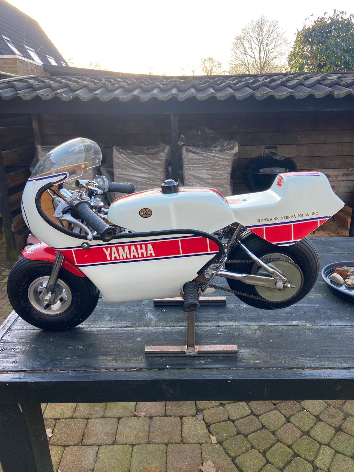 Yamaha YZR30SW Mini Pocketbike, Fietsen en Brommers, Minibikes, Midibikes en Pitbikes, Ophalen, Gebruikt, Schijfrem, Overige typen
