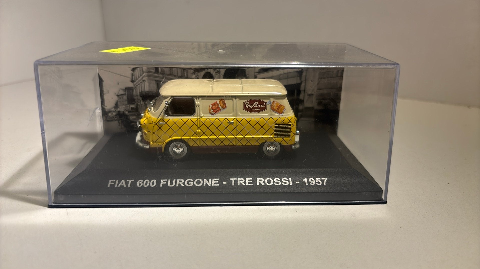 Fiat 600 furgone tre rossi 1957 atlas 1.43, Overige merken, Auto, Ophalen of Verzenden, A