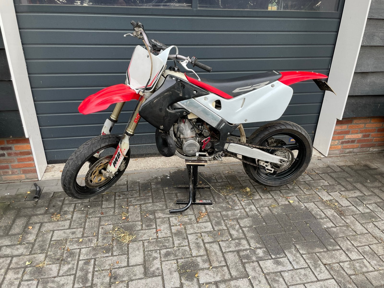 Honda CR 250 Supermoto met kenteken, Motorrijbewijs A, Gebruikt, Particulier, Meer dan 35 kW