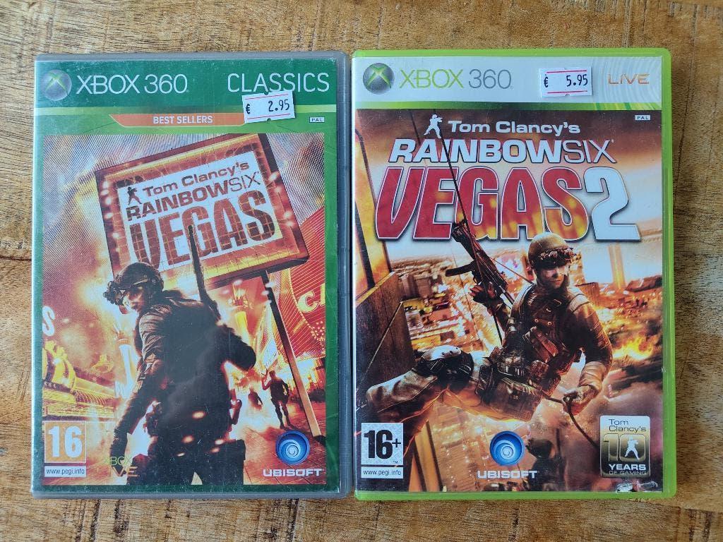 TC Rainbow Six: Vegas Bundle Deal, Xbox 360, PAL, CIB, Gebruikt, Shooter, 1 speler, Ophalen of Verzenden