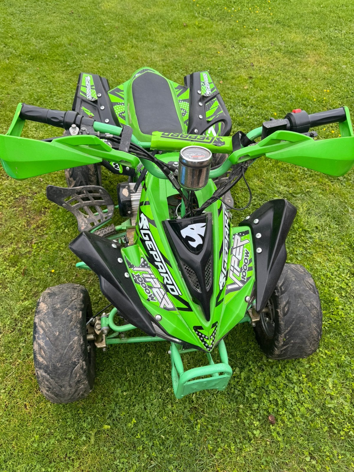 Kinder quad, Ophalen, Gebruikt