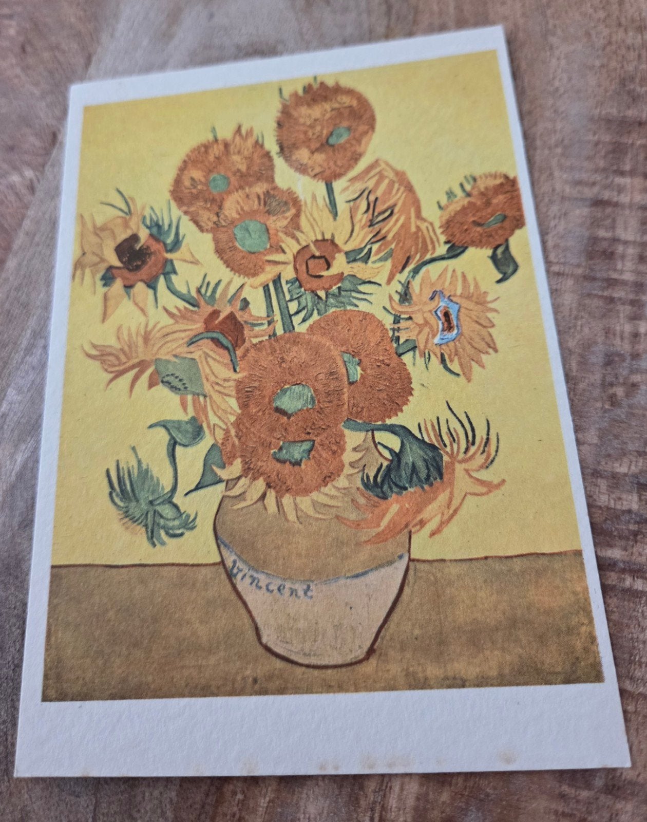 Vincent van Gogh - Zonnebloemen, Verzenden, Ongelopen, Overige thema's
