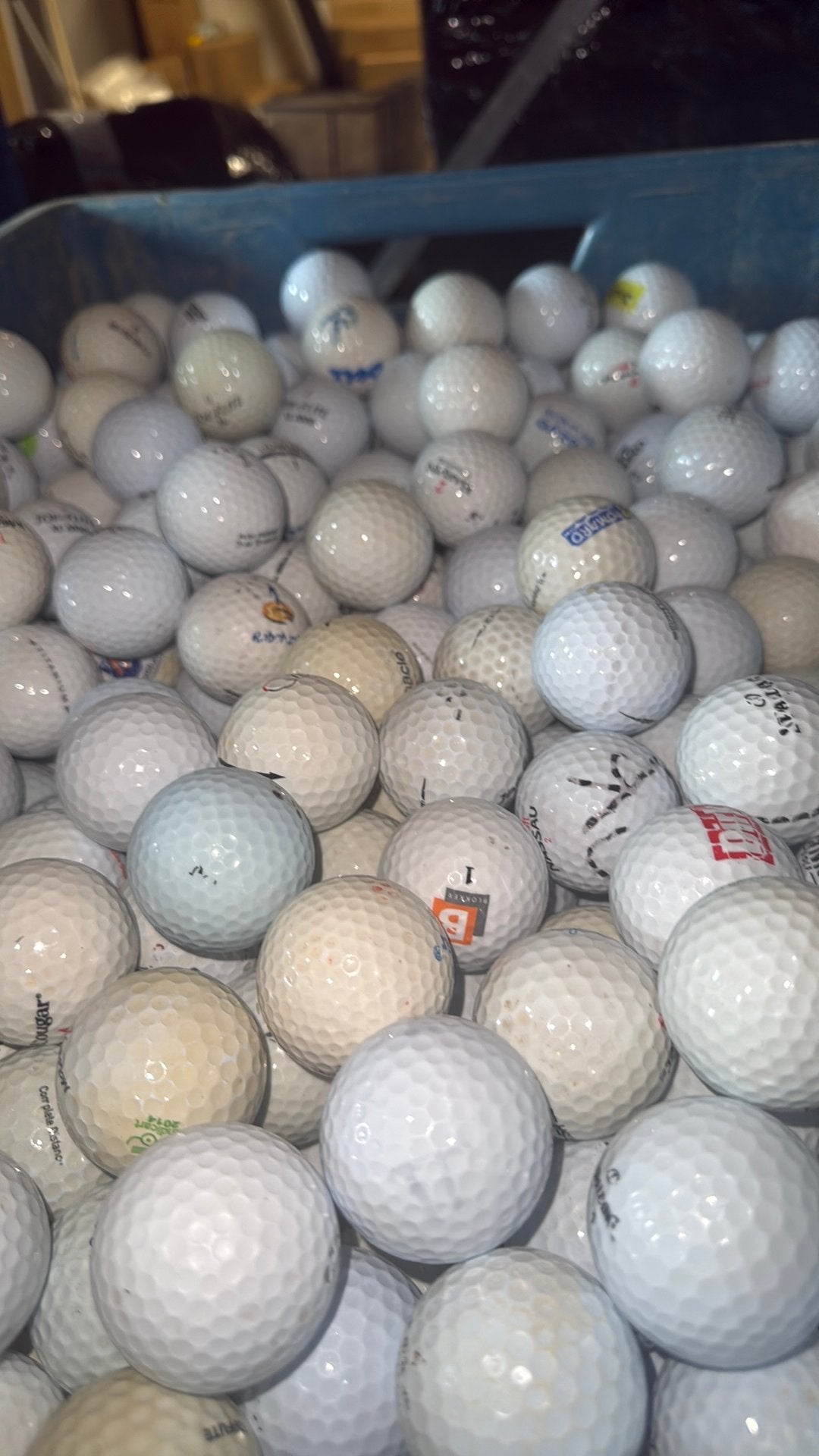 Gebruikte golfballen mix 200, Ophalen of Verzenden, Zo goed als nieuw, Bal(len)