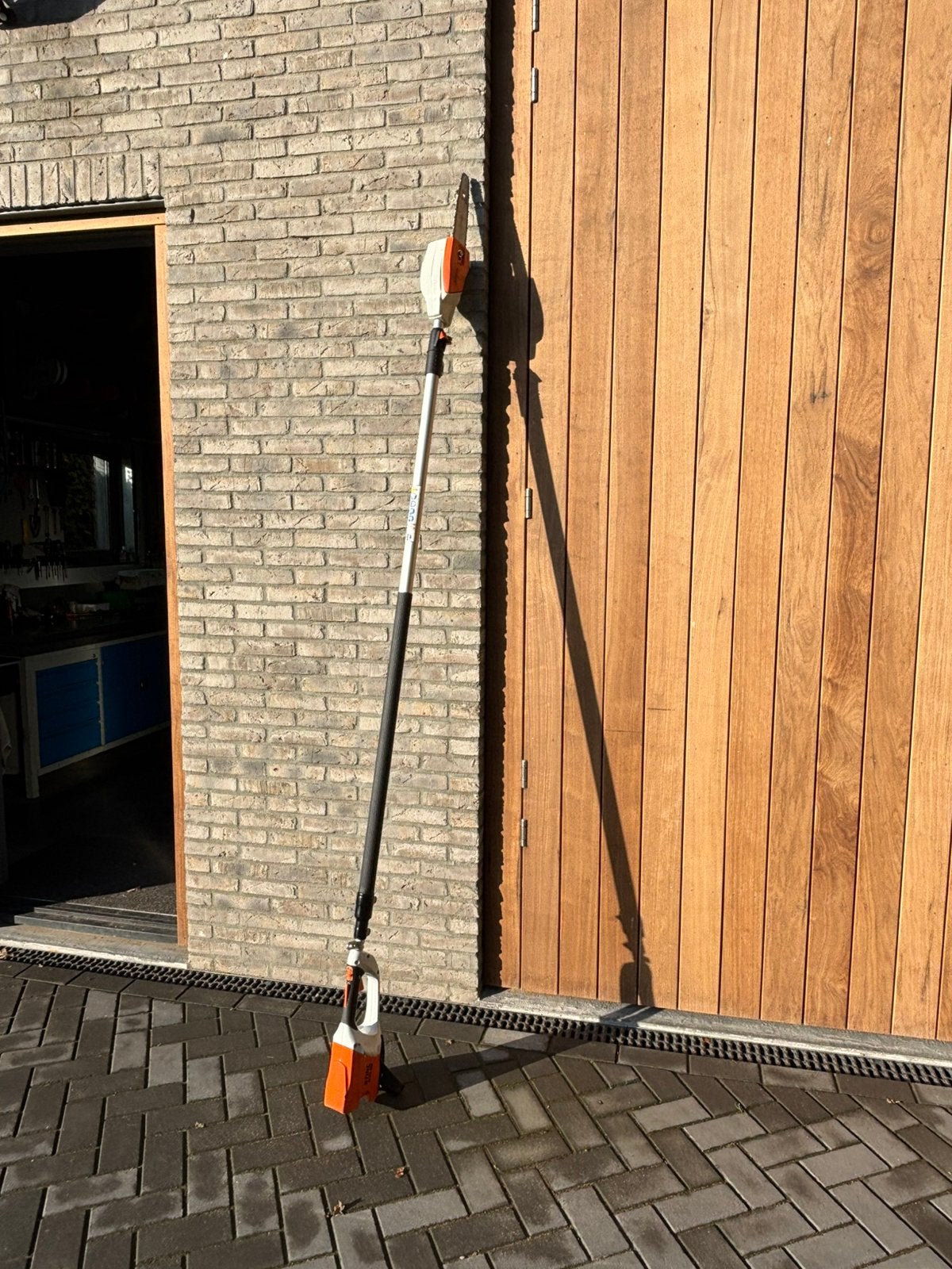 Stihl HTA 85 accu hoogsnoeier met telescoopstang hele nette!, Ophalen, ., Stihl, Overige soorten