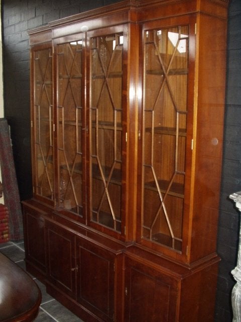 oude engelse bookcase, Ophalen