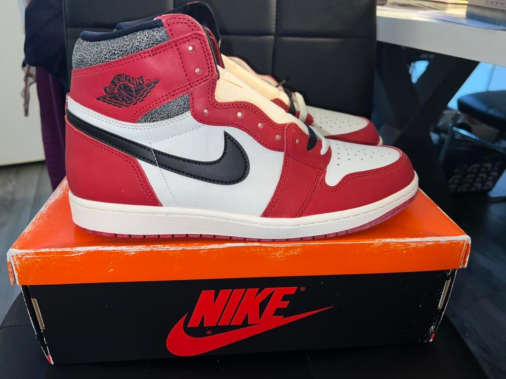 Air jordan 1 high lost and found  45.5, Ophalen, Zo goed als nieuw, Overige kleuren
