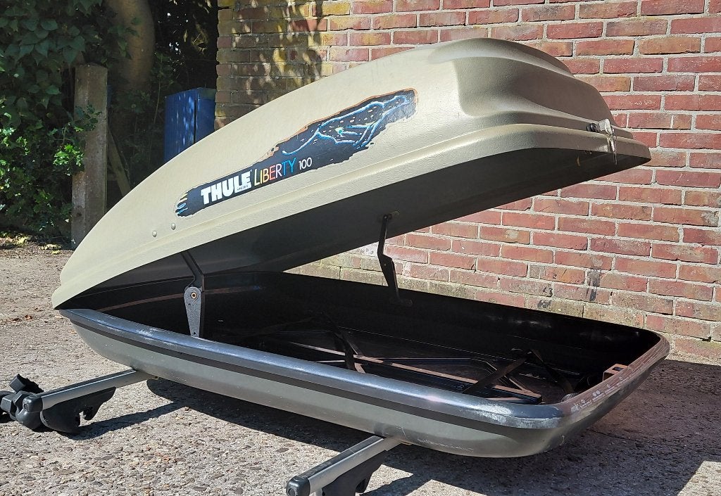 Dakbak Thule Discovery 100, Auto diversen, Dakkoffers, Ophalen, Gebruikt