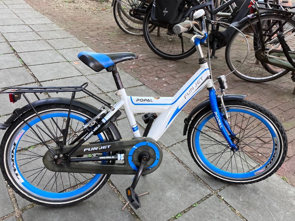 Rijklare jongensfiets / kinderfiets Popal Funjet 20 inch, Ophalen, Gebruikt, 20 inch of meer, Popal