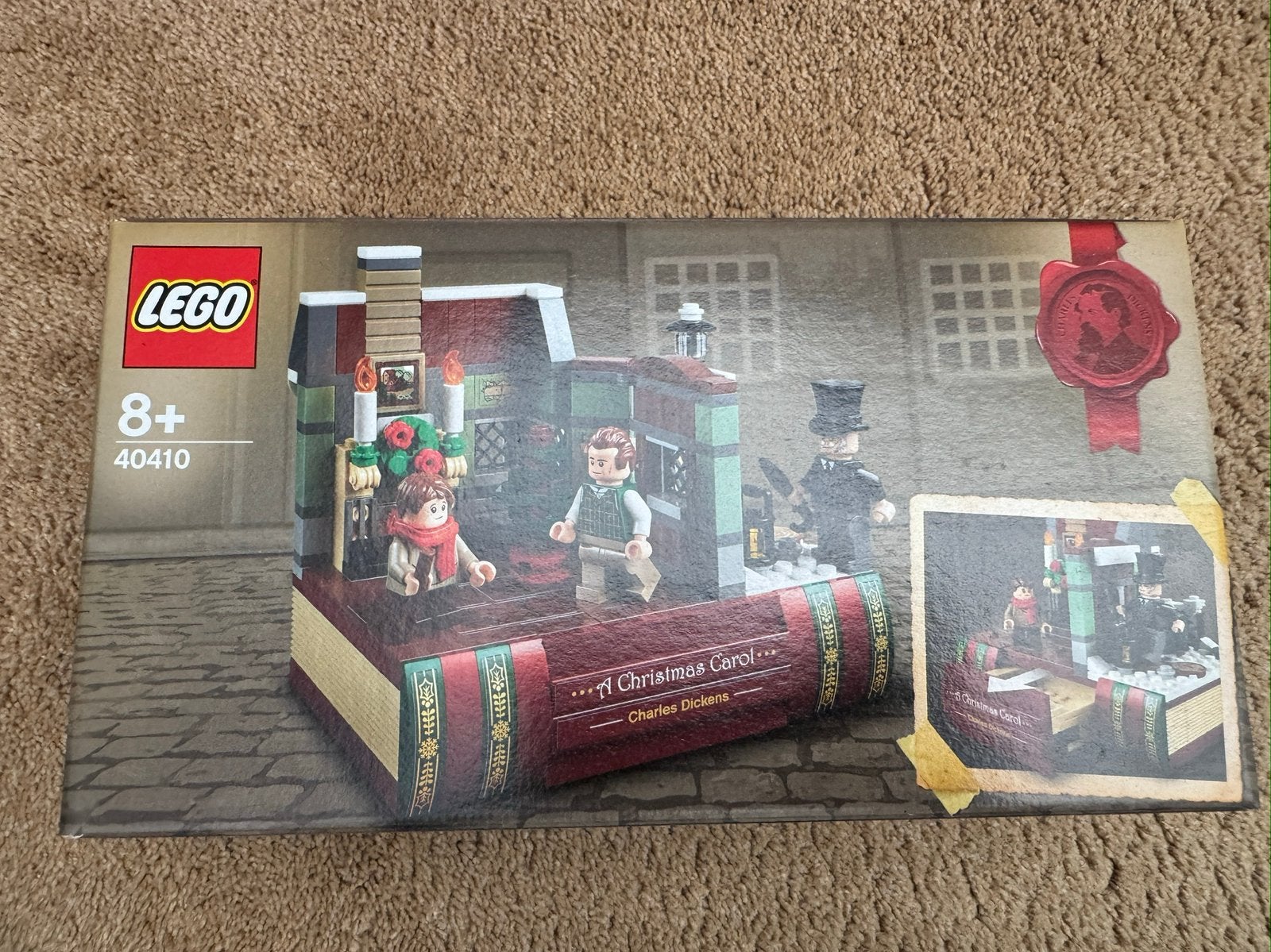 Lego 40410 charles dickens kerst MISB, Overige thema's, Lego, Nieuw, Ophalen of Verzenden