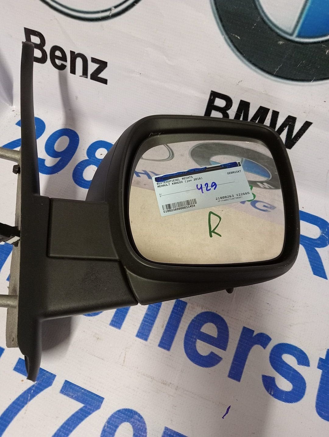 Renault Kangoo Buitenspiegel Rechts 2018, Auto-onderdelen, Gebruikt, -, Renault, -