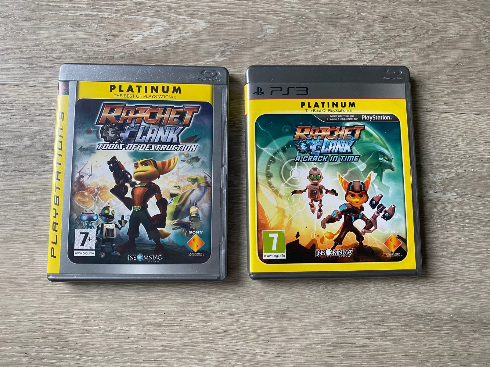 2 x PS3 Game Ratchet & Clank, Spelcomputers en Games, Avontuur en Actie, Gebruikt, 1 speler, Ophalen of Verzenden