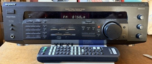 Sony STR-DE235 stereo FM/AM receiver, Ophalen, Gebruikt, Sony