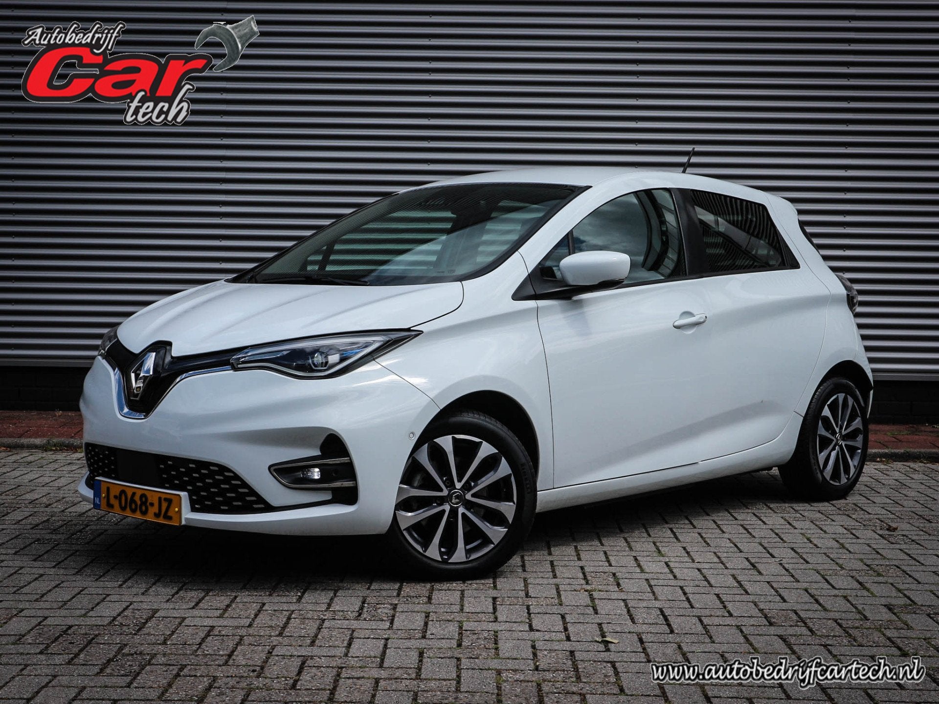Renault ZOE R135 Intens 52 kWh Clima |Cruise | Navi | Lichtm, Auto's, Renault, 136 pk, Gebruikt, Zwart, Leder en Stof