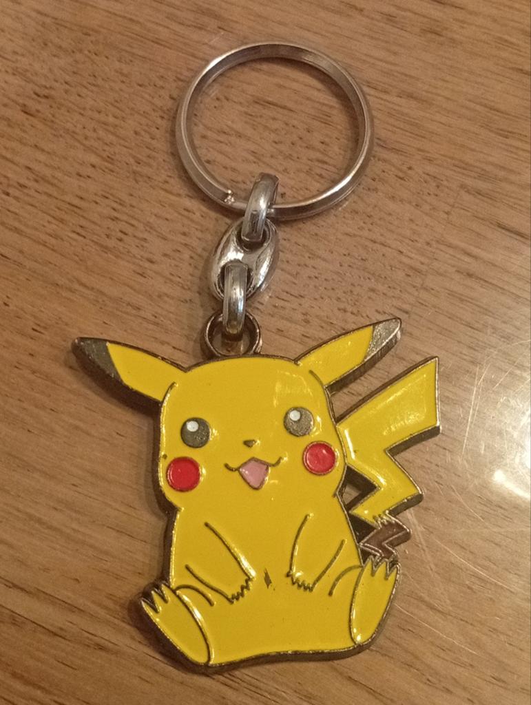 Vintage Pikachu sleutelhanger - Nintendo Pokémon 1998, Verzamelen, Sleutelhangers, Ophalen of Verzenden, Gebruikt, Knuffel of Figuurtje