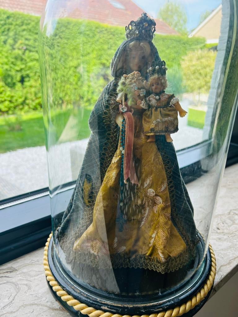 Madonna met kind in stolp, Antiek en Kunst, Ophalen