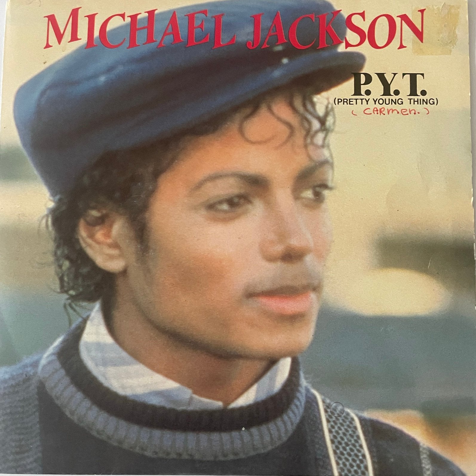 Michael Jackson - P.T.Y., Ophalen of Verzenden, Zo goed als nieuw, Pop