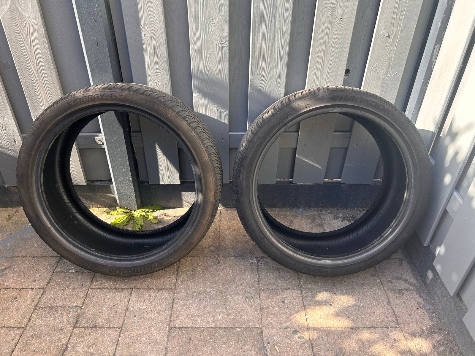 2x Hankook Kinergy 4S2 All Season banden 255/35 R19, Gebruikt, 255 mm, All Season, Band(en)