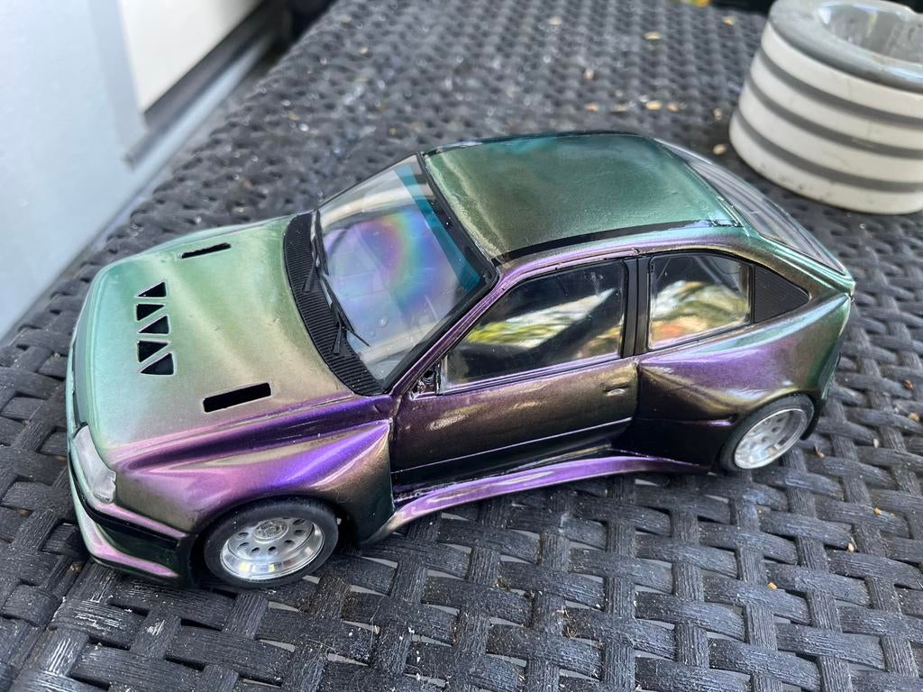 Opel kadett mattig 1:18, Ophalen of Verzenden, Zo goed als nieuw, Norev