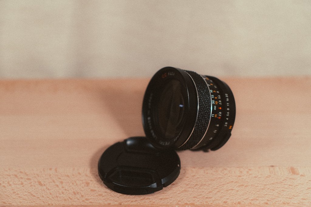 Petri 28mm f/2.8 groothoeklens, M42 mount, Gebruikt, 28 mm, Handmatige focus, Overige merken