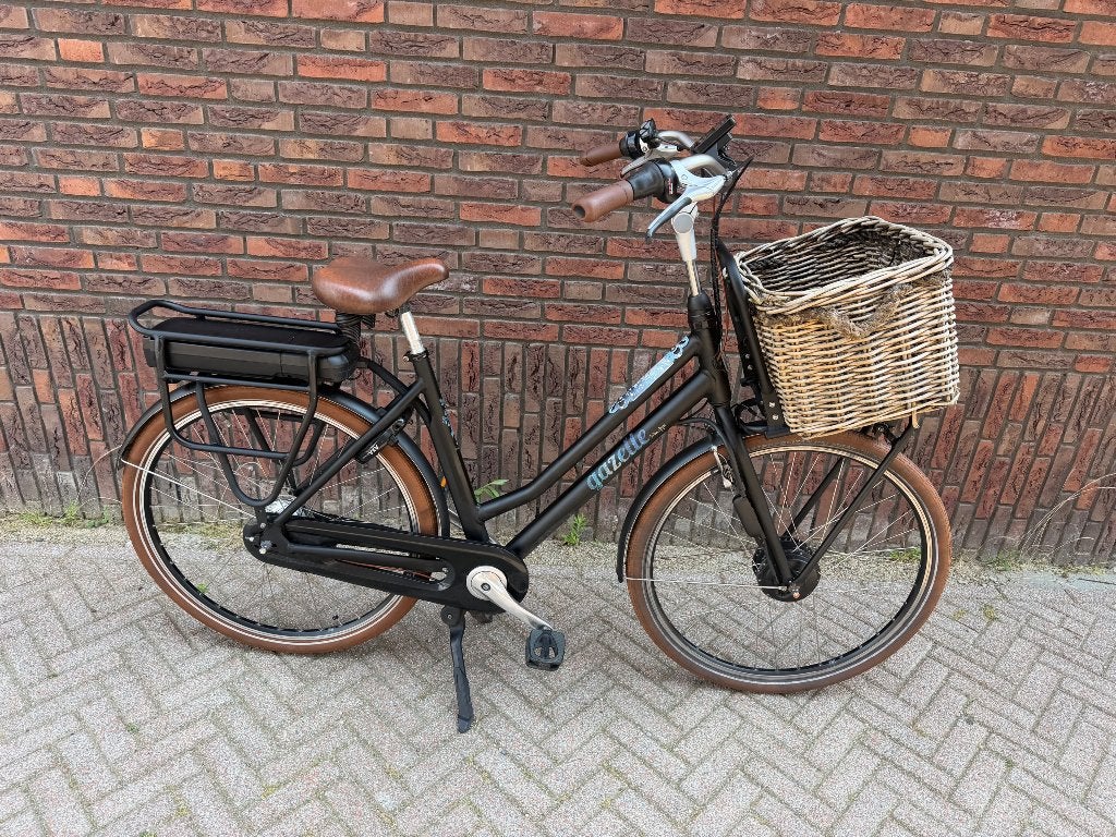 Gazelle Miss Grace Elektrische transportfiets met grote accu, Fietsen en Brommers, Elektrische fietsen, Zo goed als nieuw, Gazelle