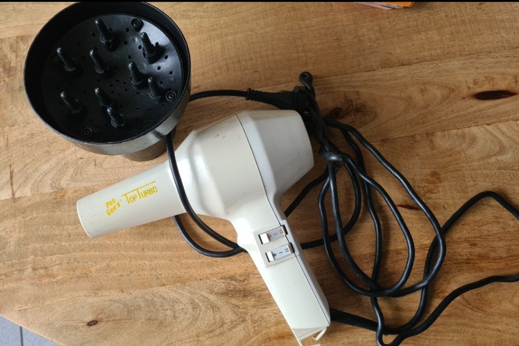 Proffesionele Kappersfohn merk Peegee's inclusief Diffuser, Ophalen, Gebruikt, Haarverzorging