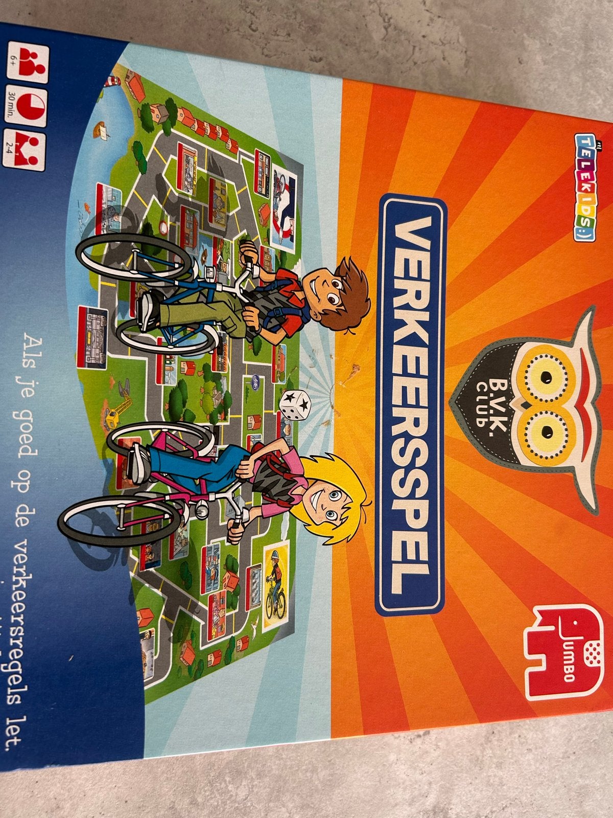 Jumbo Verkeersspel, Electro Original & Valse Hommels, Een of twee spelers, Ophalen of Verzenden, Gebruikt