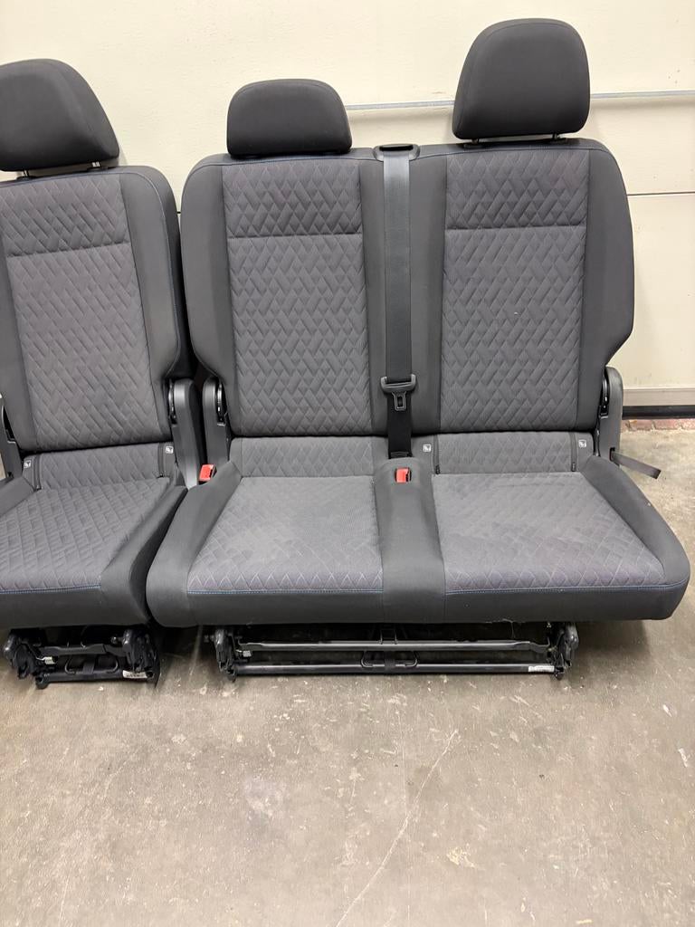 Achterstolen vw caddy 4,5 achterbank, Ophalen, Gebruikt, Volkswagen