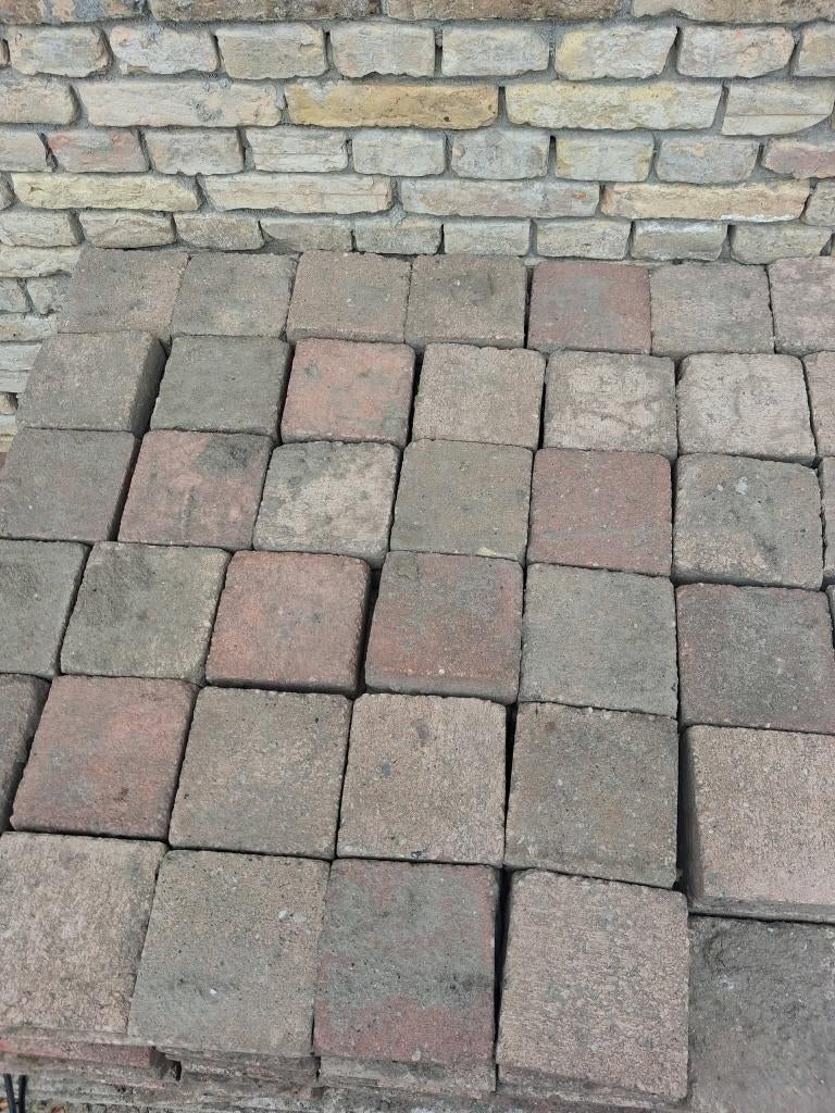 Bestrating, Tuin en Terras, Tegels en Klinkers, Ophalen, Gebruikt, 10 m² of meer, Beton