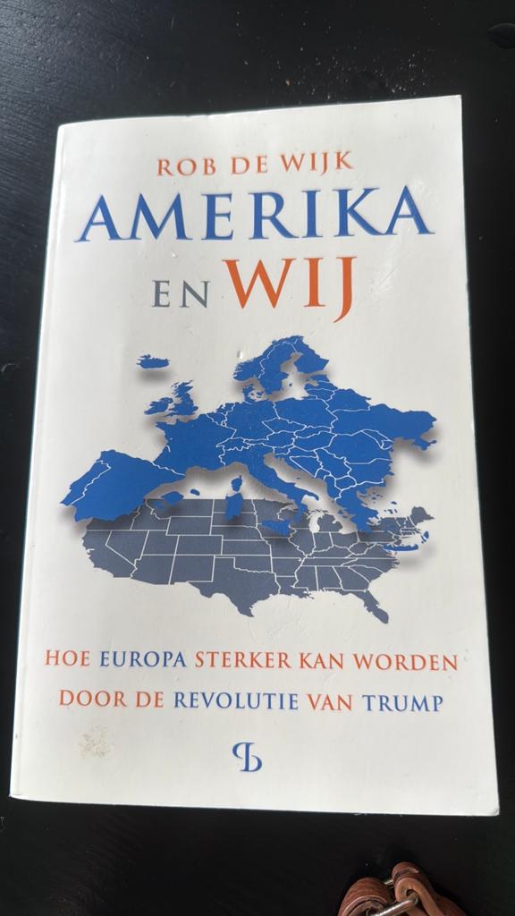 Rob de Wijk - Amerika en wij, Rob de Wijk, Europa, Ophalen of Verzenden, Zo goed als nieuw