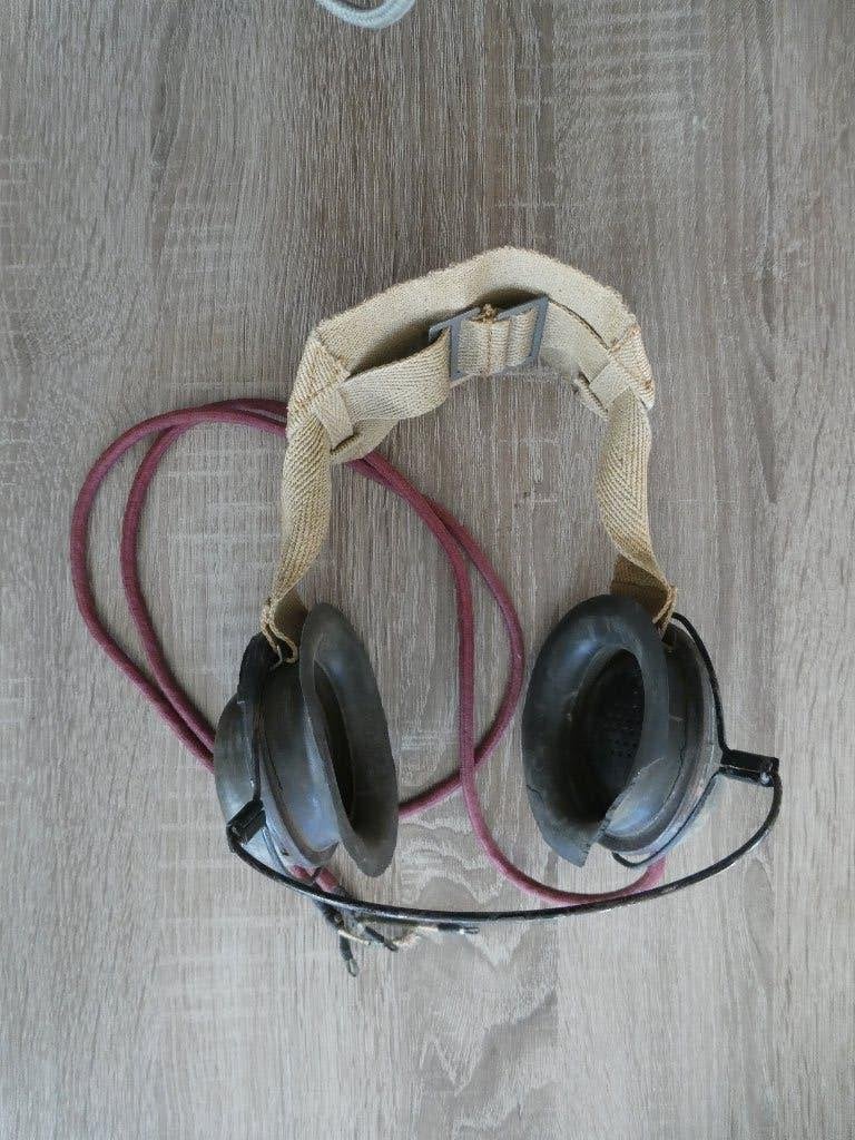 Engelse koptelefoon., Verzamelen, Militaria | Tweede Wereldoorlog, Ophalen of Verzenden, Landmacht, Engeland, Overige typen