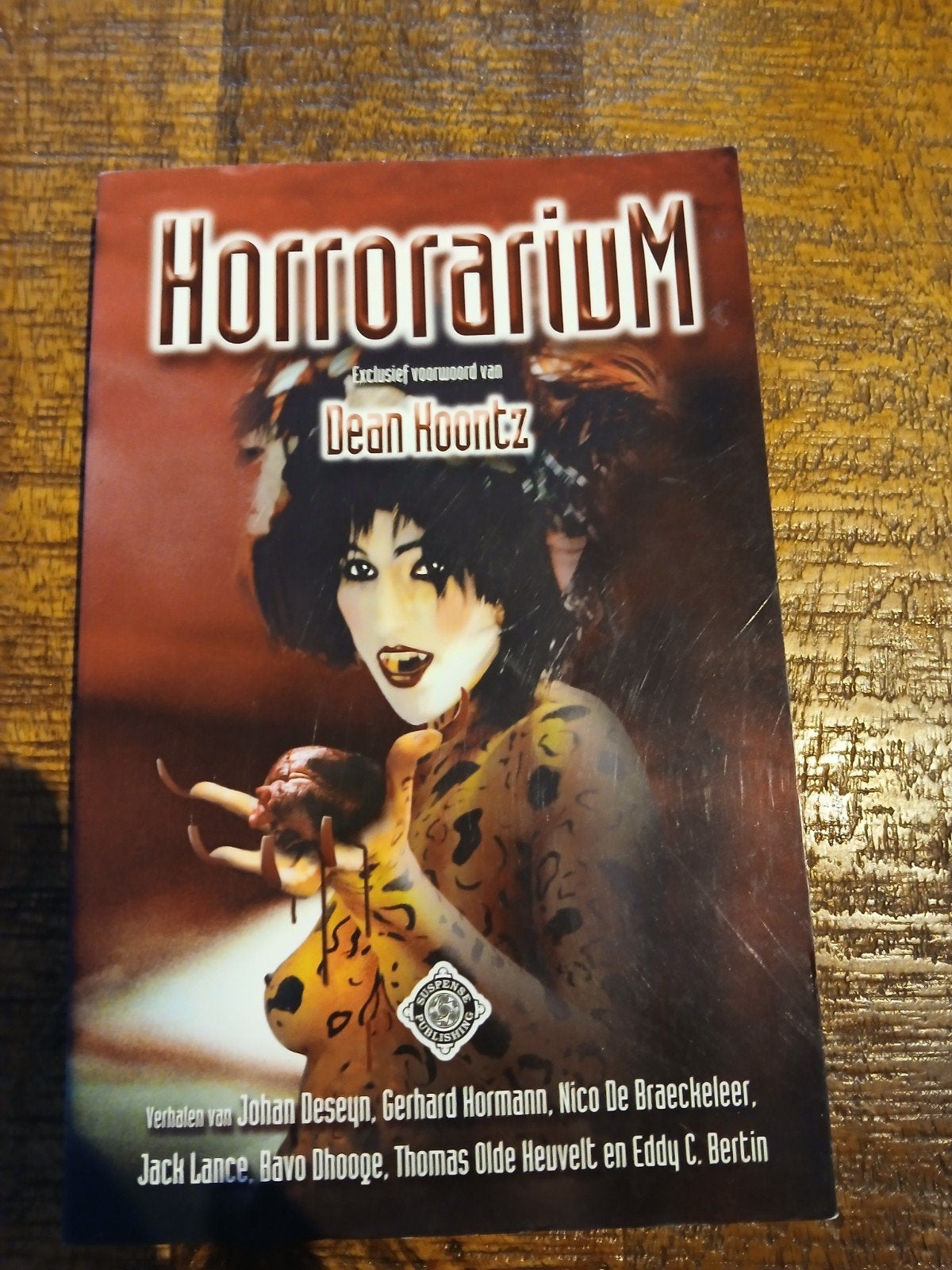 Horrorarium - Exclusief voorwoord van Dean Koontz, Ophalen of Verzenden, Gelezen, Johan Deseyn, Gerhard Hormann, Nico De Braeckeleer e.a.