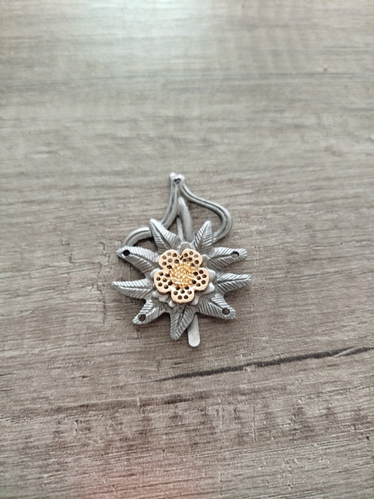 Edelweiss duits, Ophalen of Verzenden, Duitsland, Embleem of Badge