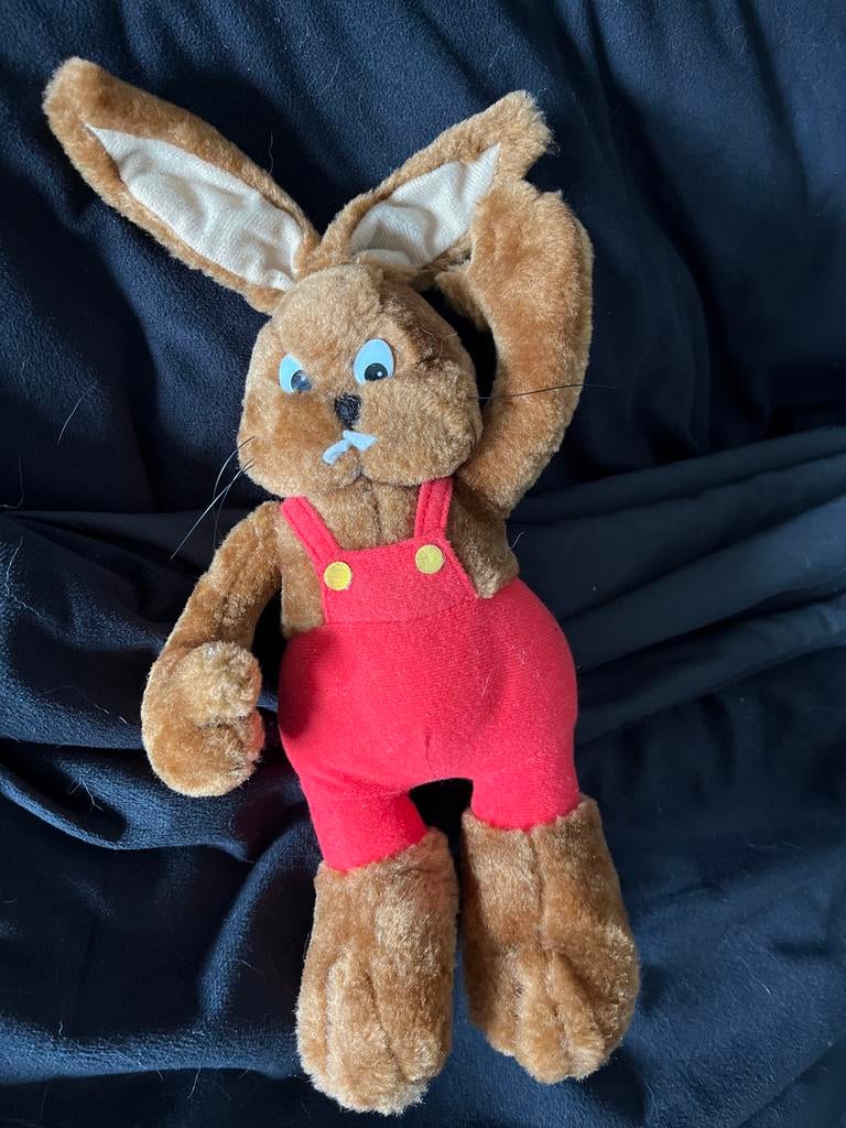 Knuffel Bennie Broek van Linnaeushof nieuw, Ophalen, Overige merken, Overige karakters, Konijn