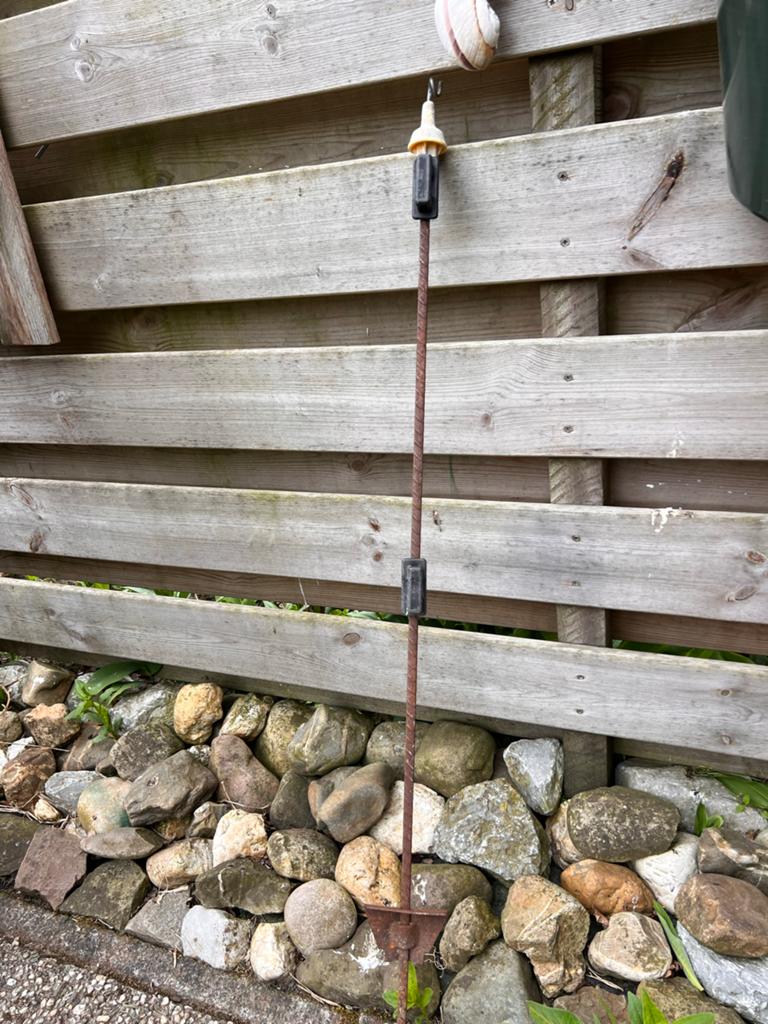 Te koop: Schrikdraad palen, Ophalen, Zo goed als nieuw, Minder dan 180 cm, Palen