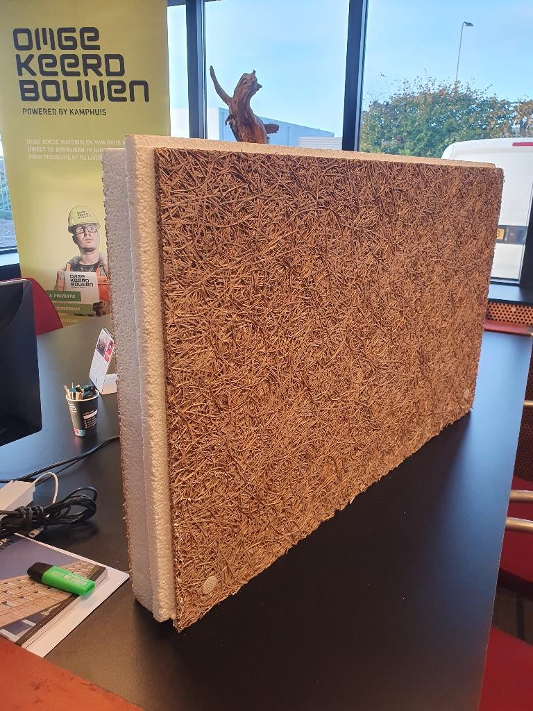 Isolatie wand plafond Heraklith plaat houtwol cement ( 337 ), Doe-het-zelf en Verbouw, Overige materialen, Gebruikt, Minder dan 5 m²