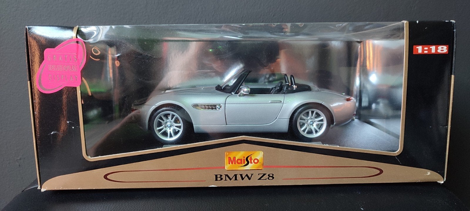 Maisto BMW Z8 Premiere Edition 1:18 Modelauto, Ophalen of Verzenden, Nieuw, Auto, Maisto
