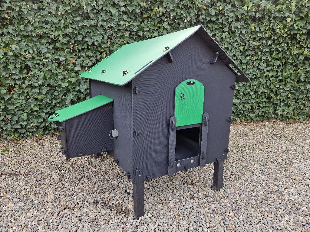 Kunststof hok Pluverdi | Kippenhok | Duurzame materialen, Dieren en Toebehoren, Pluimvee | Toebehoren, Ophalen of Verzenden, Nieuw