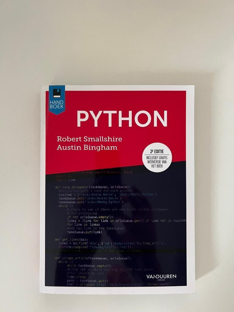 Handboek Python 2e editie - Smallshire Bingham, Boeken, Catalogussen en Folders, Gelezen, Ophalen