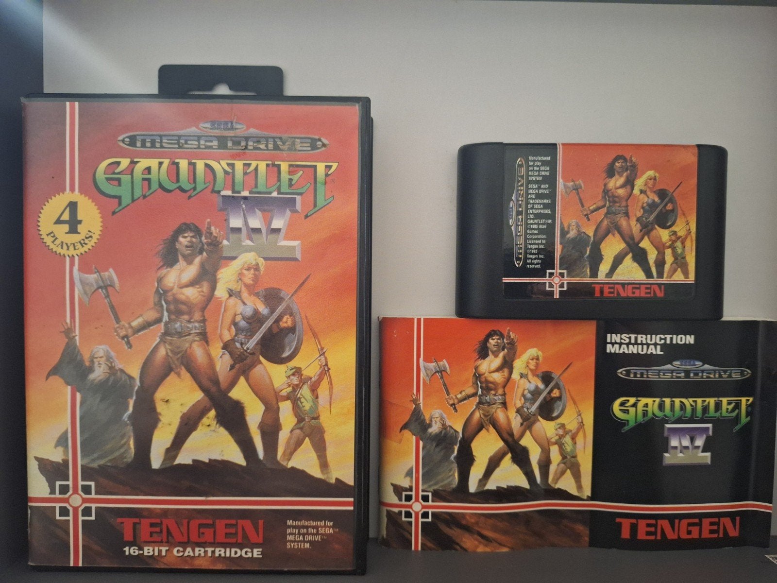 Sega Mega Drive Gauntlet IV, Spelcomputers en Games, 1 speler, Ophalen of Verzenden, Mega Drive, Vanaf 3 jaar