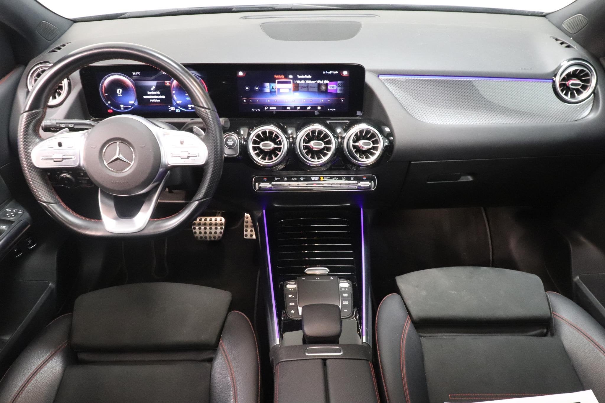 Mercedes-Benz B-klasse 250 e AMG Limited | Panoramadak | SoH, Auto's, Dealer onderhouden, Gebruikt, 4 cilinders, Blauw