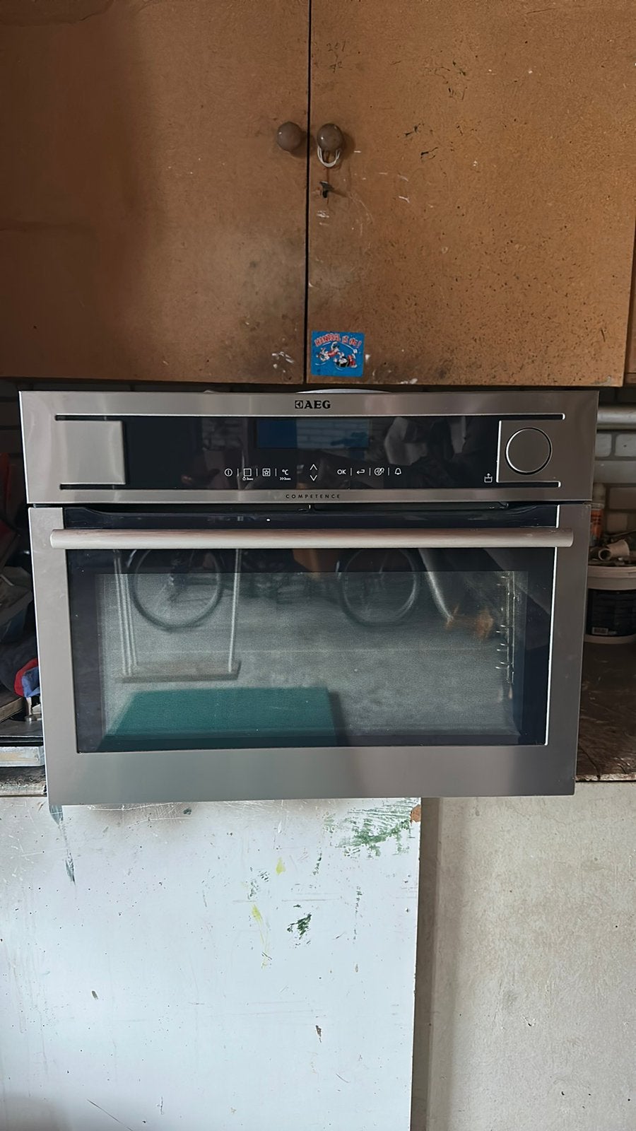 Aeg-combi oven- stoomoven, Witgoed en Apparatuur, Ovens, Ophalen, Zo goed als nieuw, Hete lucht