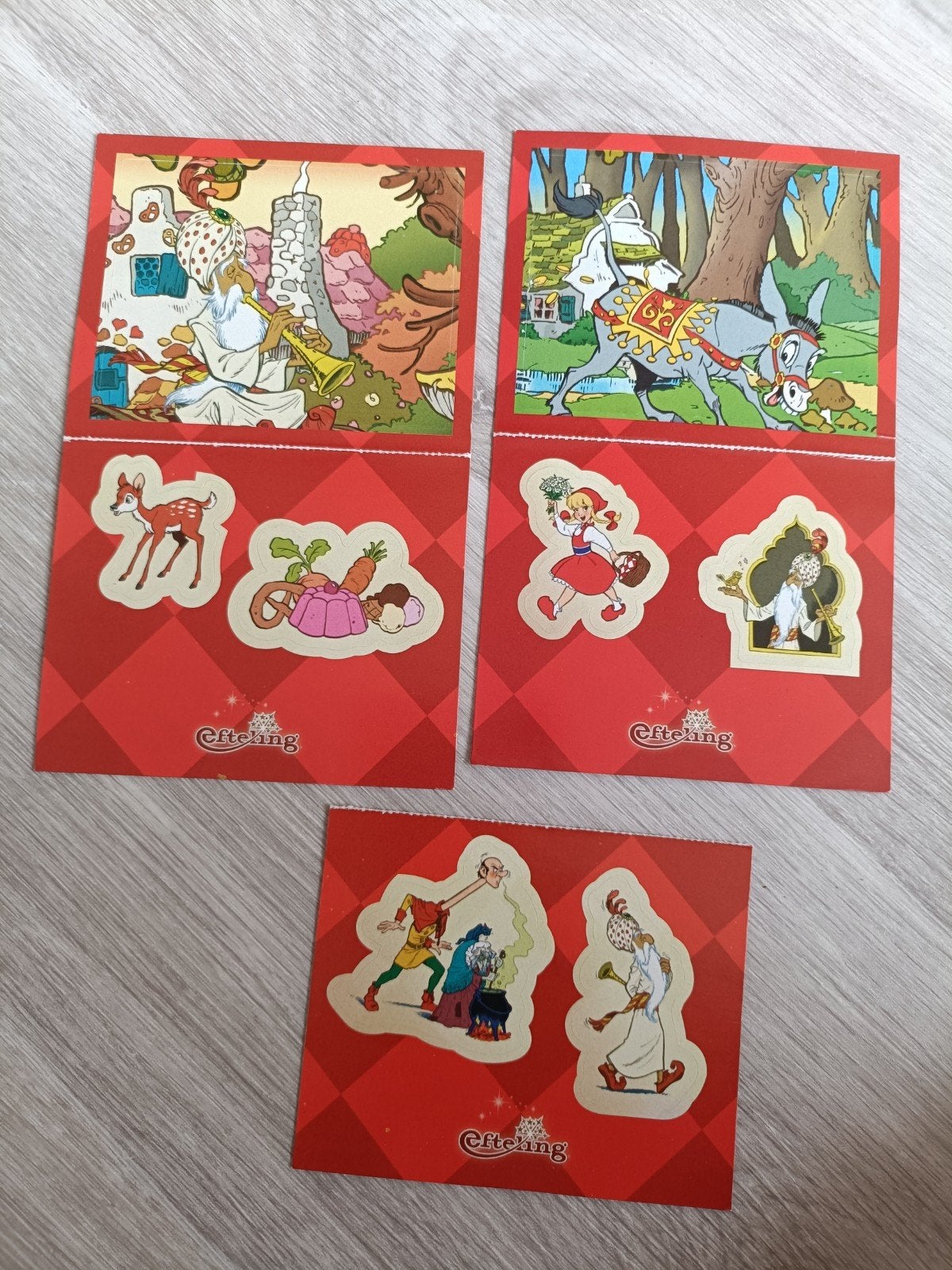 Efteling stickers, Ophalen of Verzenden, Zo goed als nieuw, Overige typen